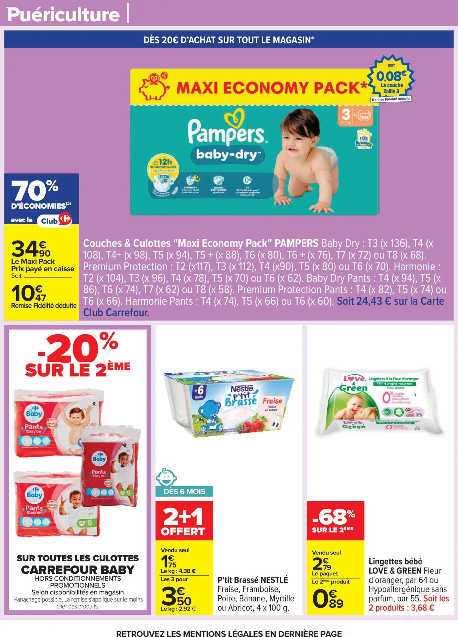 {H1} | Page: 71 | Produits: Fraise, Couches, Pampers
