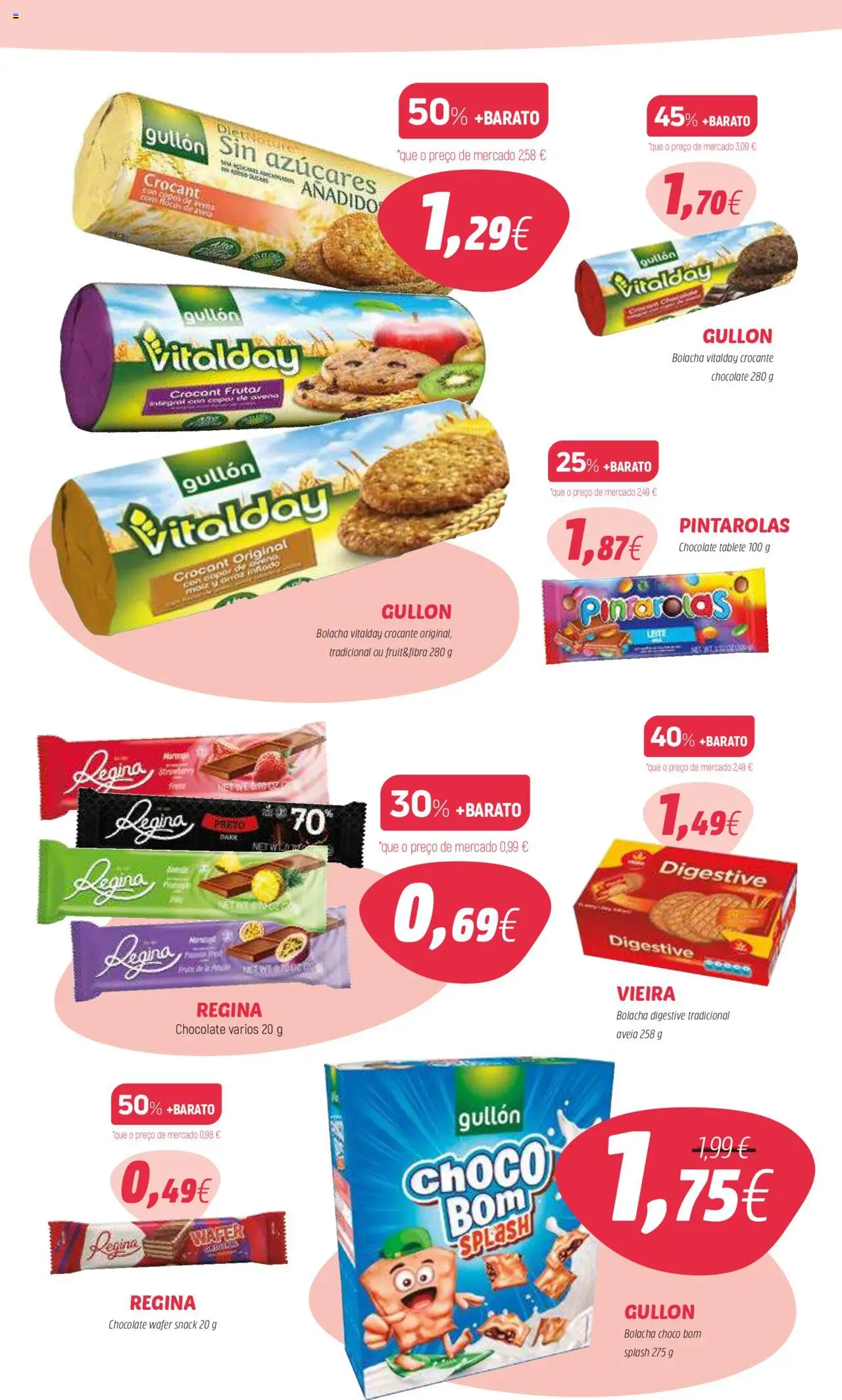 Coviran folheto │ válido de 21.10.2025 | Página: 13 | Produtos: Aveia, Copos, Chocolate