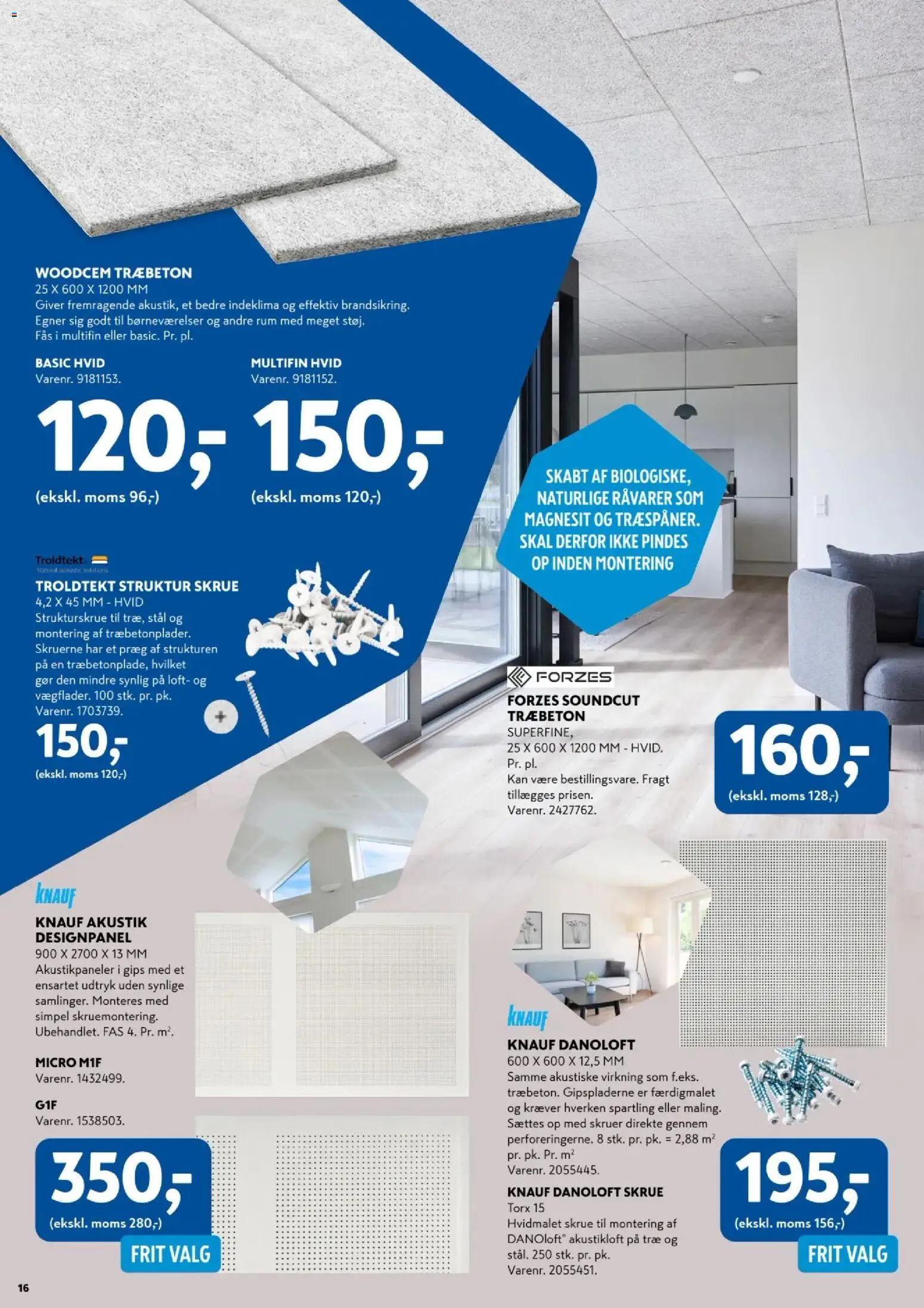 Davidsen tilbudsavis – gyldig fra 02.11.2025 | Side: 16 | Produkter: Søm, Skrue