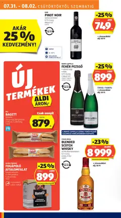 Aldi akciós ujság - amely érvényes a következő dátumtól: 31.07.2025 | Oldal: 12