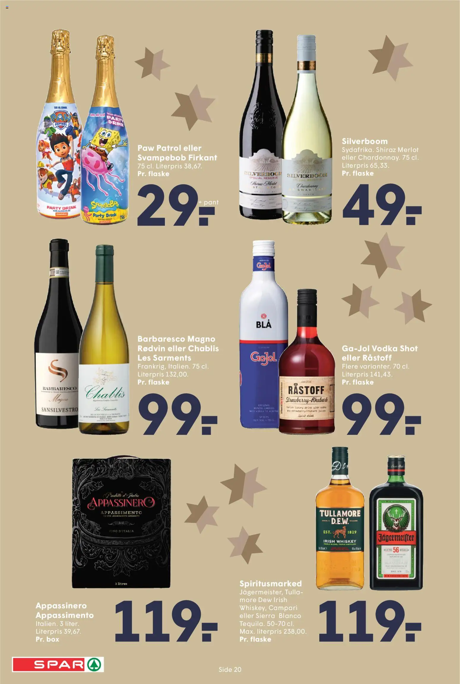 Spar tilbudsavis – gyldig fra 27.12.2025 | Side: 20 | Produkter: Vodka