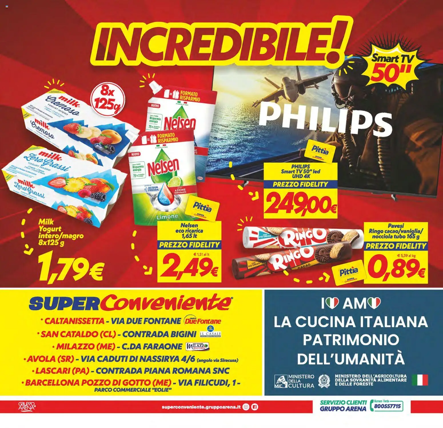 Volantino SuperConveniente del 28.04.2026 | Pagina: 28 | Prodotti: smart TV, Limone, Tubo, TV