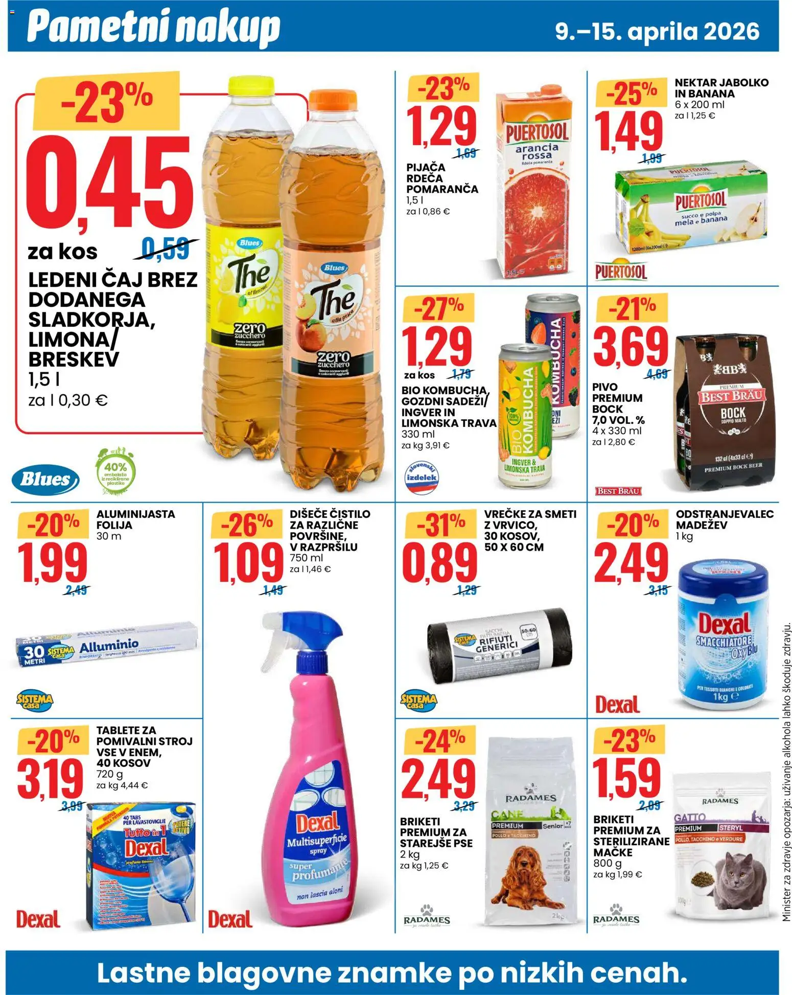 Novi Eurospin katalog ponudbe – veljaven od 09.04.2026 | Stran: 10 | Izdelki: Βαλσάμικο ξύδι, Kos, Pivo, Pomarance