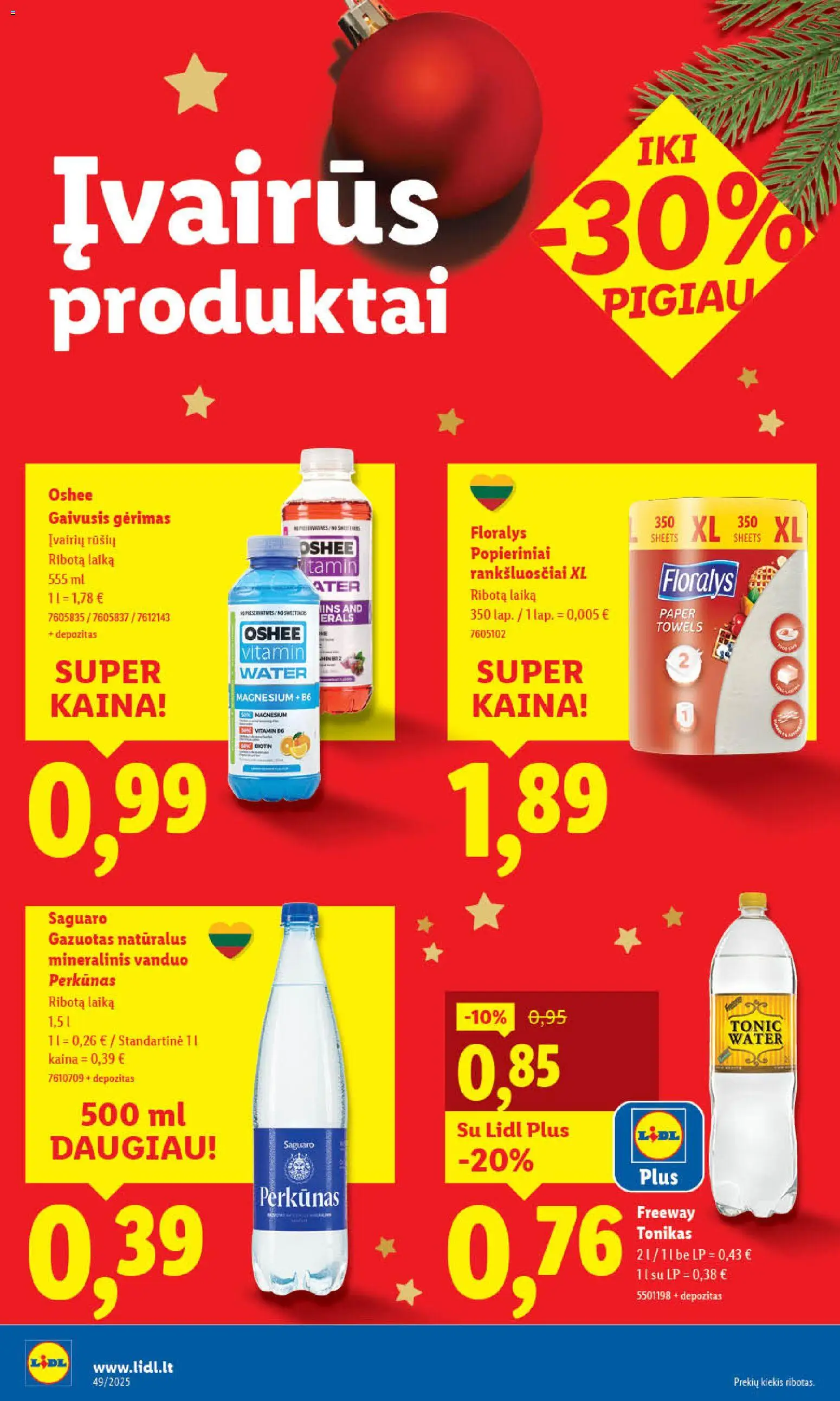 LIDL akcijos nuo 01.12.2025 | Puslapis: 34
