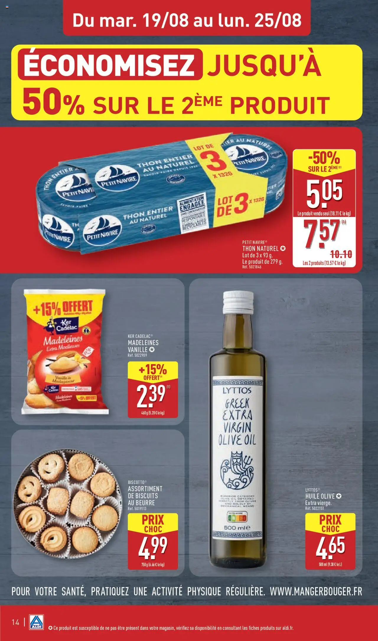 | Page: 16 | Produits: Olive, Beurre, Huile, Biscuits