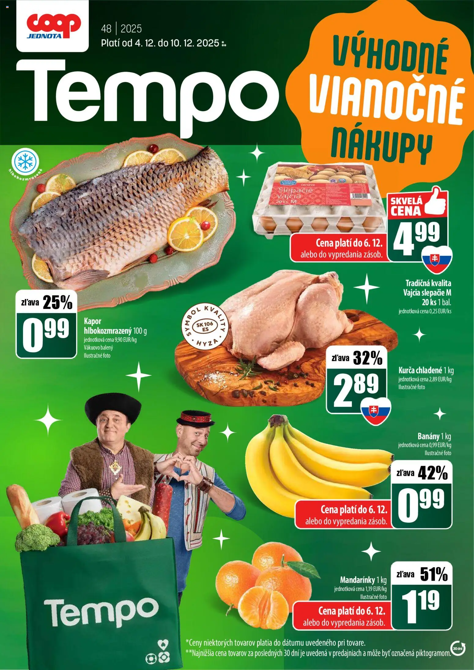 Nové COOP Jednota akcie – leták je platný od 04.12.2025 | Strana: 1