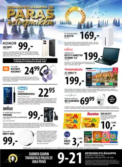 Tuuri-mainoslehti voimassa 21.01.2026 alkaen