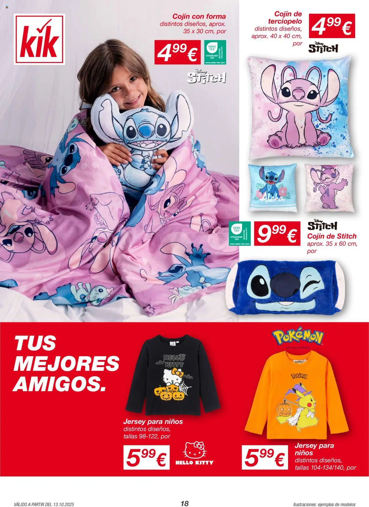 KIK folleto │ válido desde el 20.10.2025 | Página: 18 | Productos: Cojín