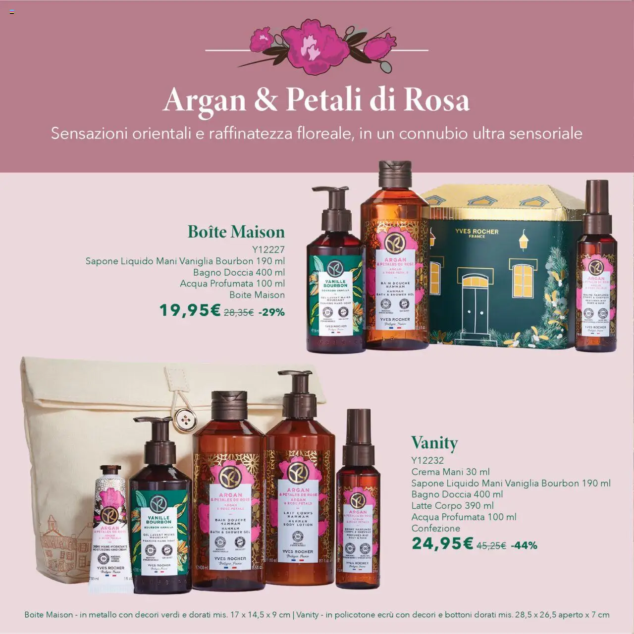 Volantino Yves Rocher del 17.10.2025 | Pagina: 62 | Prodotti: Crema, Bourbon, Acqua, Latte