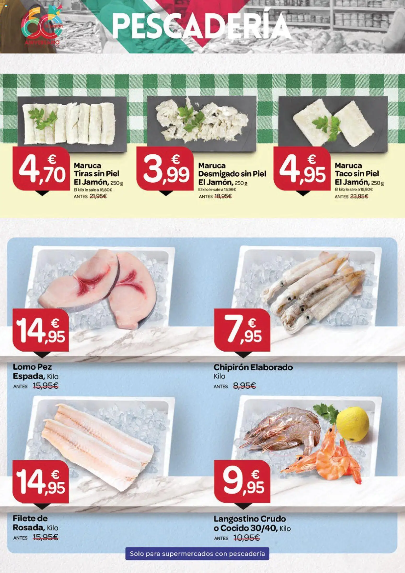 Supermercados El Jamón folleto │ válido desde el 26.03.2026 | Página: 4 | Productos: Filete, Langostino