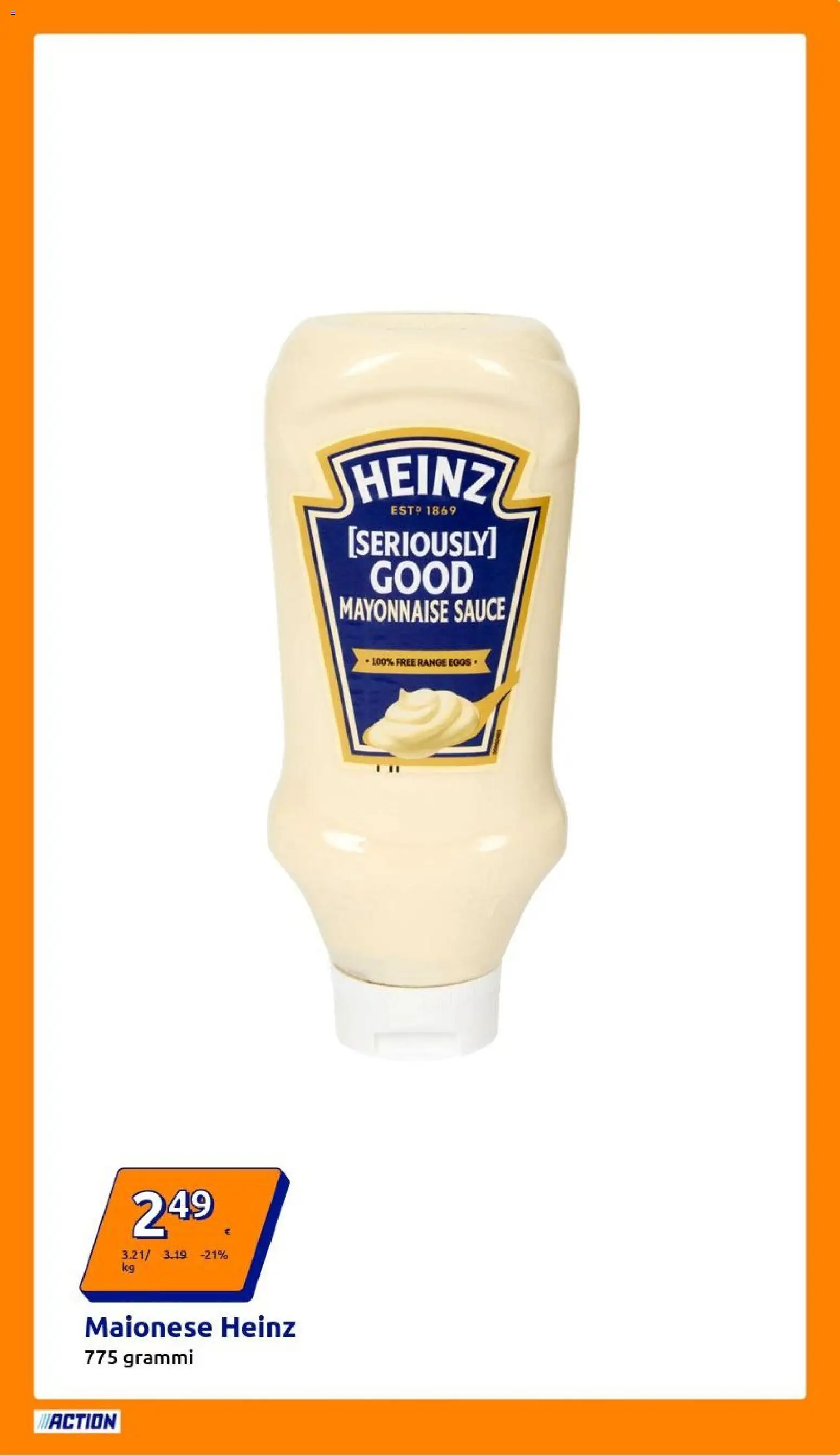 Volantino Action del 10.12.2025 | Pagina: 3 | Prodotti: Maionese