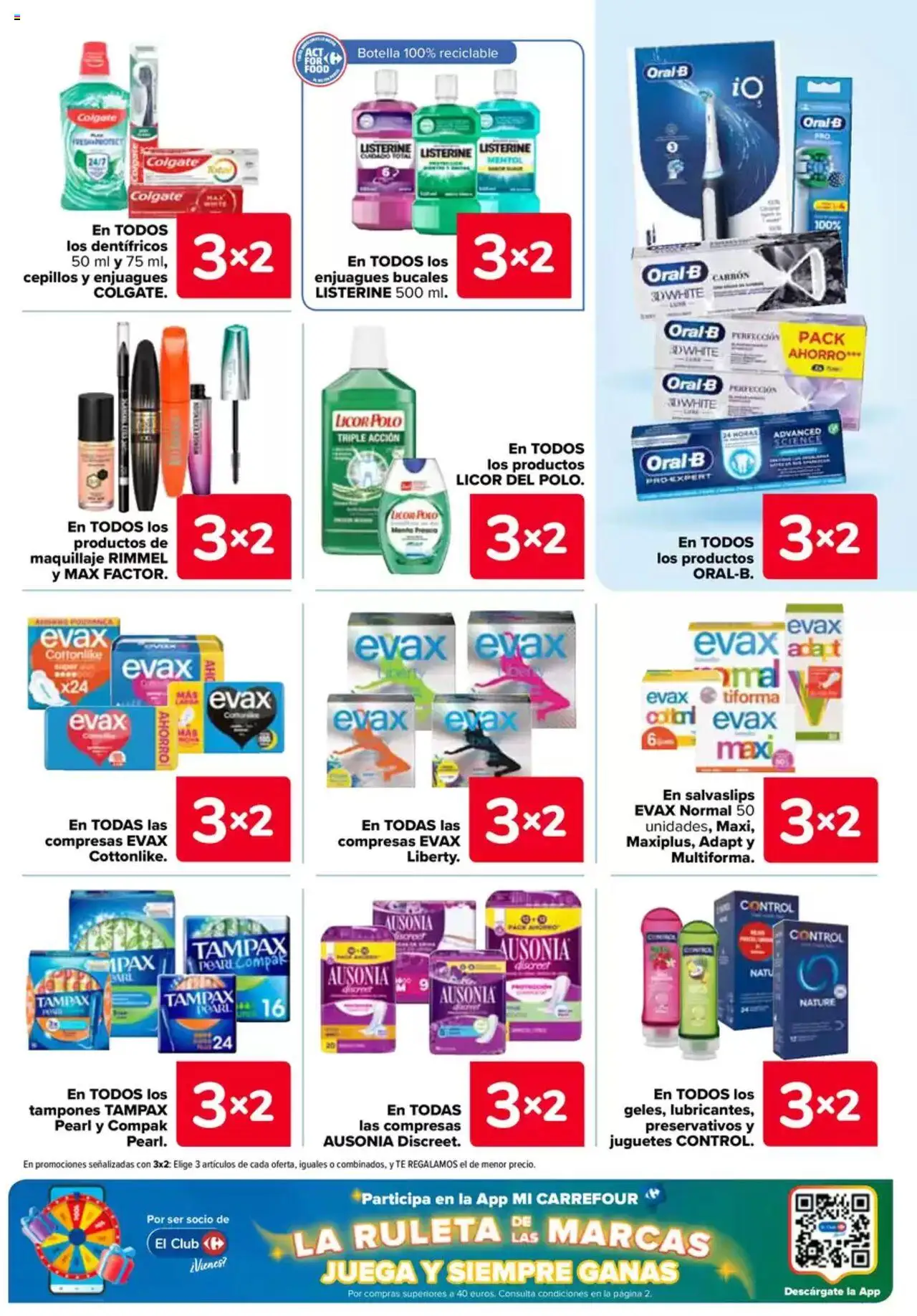 Carrefour folleto │ válido desde el 27.05.2025 | Página: 55 | Productos: Maquillaje, Licor, Té, Γλυφιτζούρι