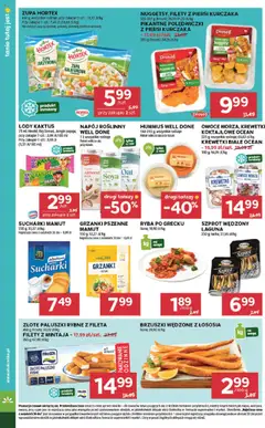 Stokrotka Gazetka od 31.07.2025 | Strona: 22 | Produkty: Piersi, Paluszki rybne, Krewetki białe, Owoce morza