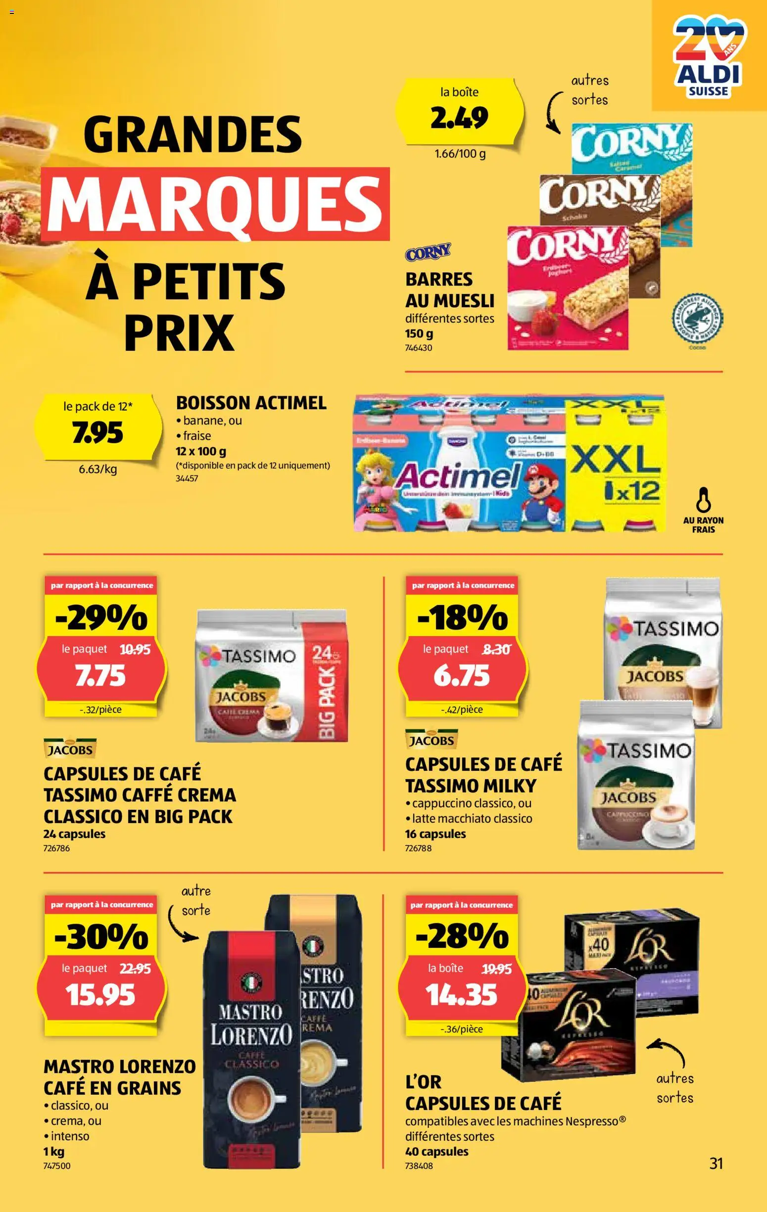 Aldi Aktionen FR – gültig ab 20.11.2025 | Seite: 32 | Produkte: Actimel