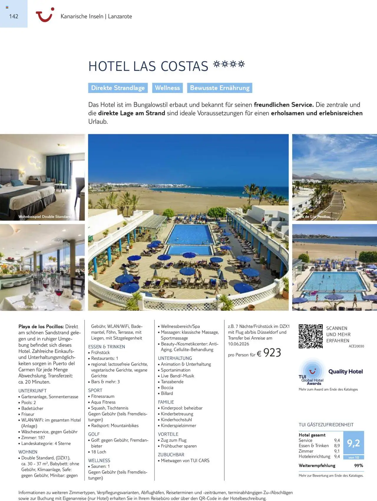 TUI Prospekt Kanaren, Kapverden & Senegal 2025/26	  – gültig ab 01.11.2025 | Seite: 142 | Produkte: Babybett