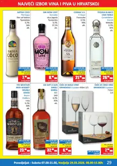 Katalog Vrutak - Pregled kataloga iz trgovine Vrutak, vrijedi od 16.03.2026 | Stranica: 29 | Proizvodi: Gin, Crno vino, Čaše, Liker