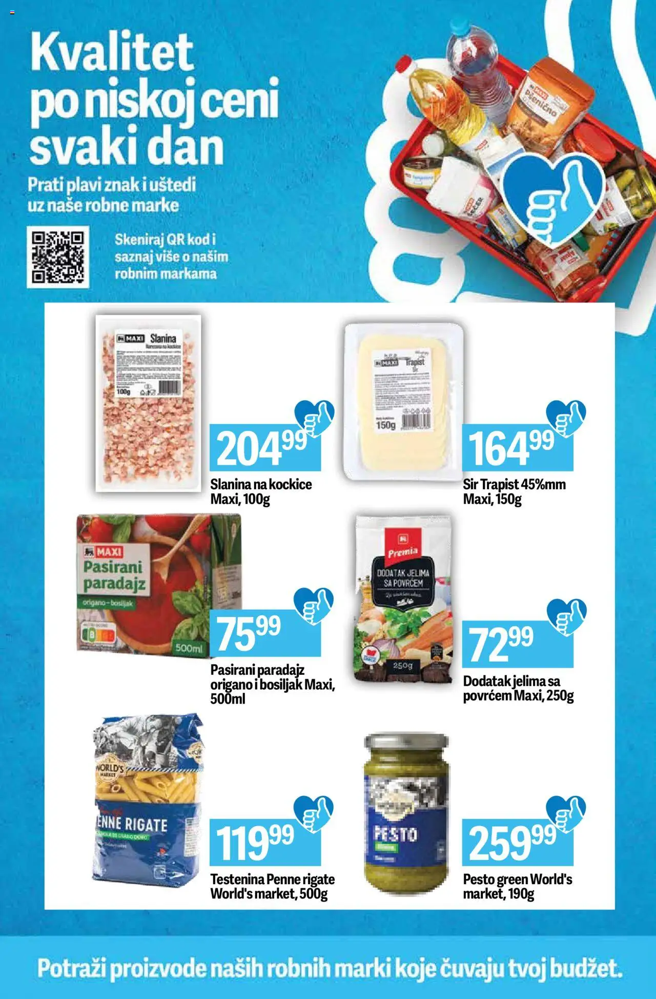 Mega Maxi katalog - važi od 12.06.2025 | Strana: 8 | Proizvode: Pasirani paradajz, Sir, Slanina, Paradajz