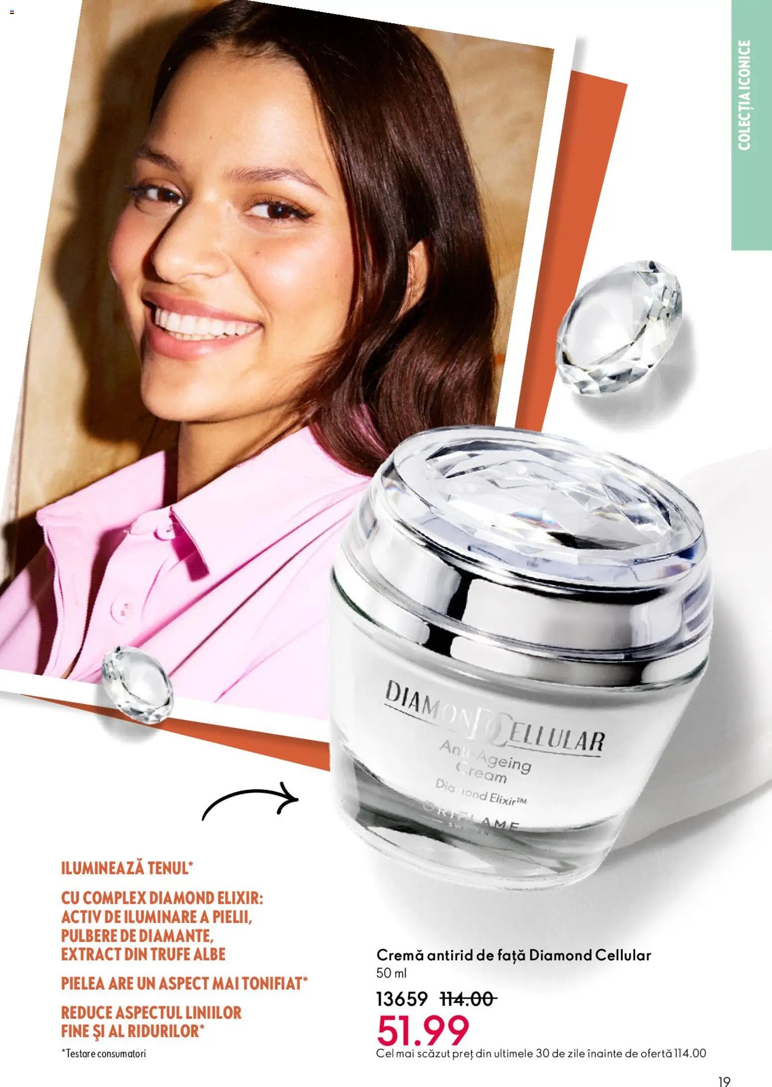 Noul catalog Oriflame – valabil de la 04.03.2026 | Pagină: 19 | Produse: Elixir, Cremă