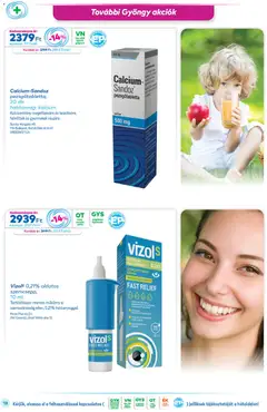 Gyöngy Patikák akciós újság - amely érvényes a következő dátumtól: 01.04.2026 | Oldal: 18 | Termékek: Pezsgőtabletta