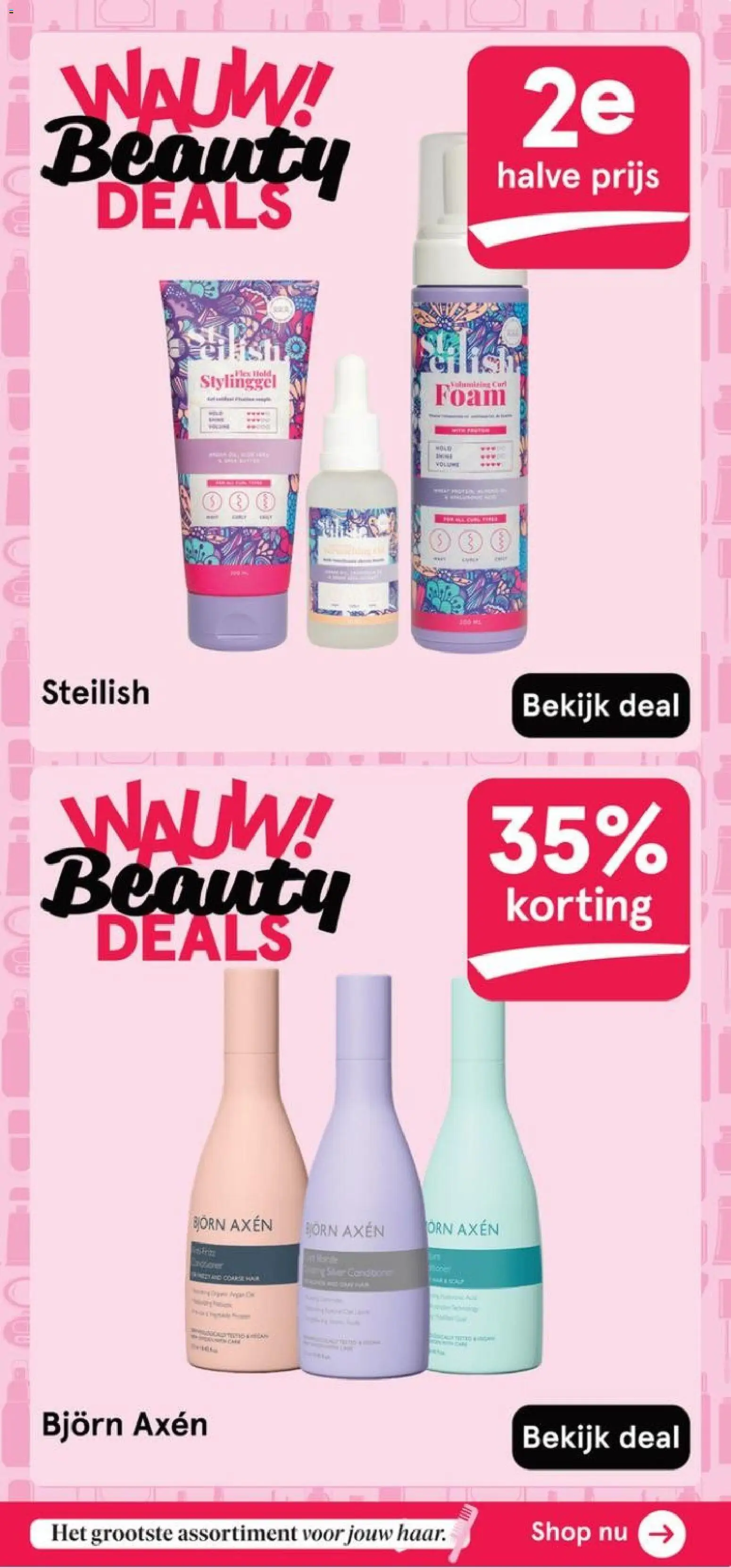 {H1} | Pagina: 17 | Producten: Toner, Gel, Conditioner