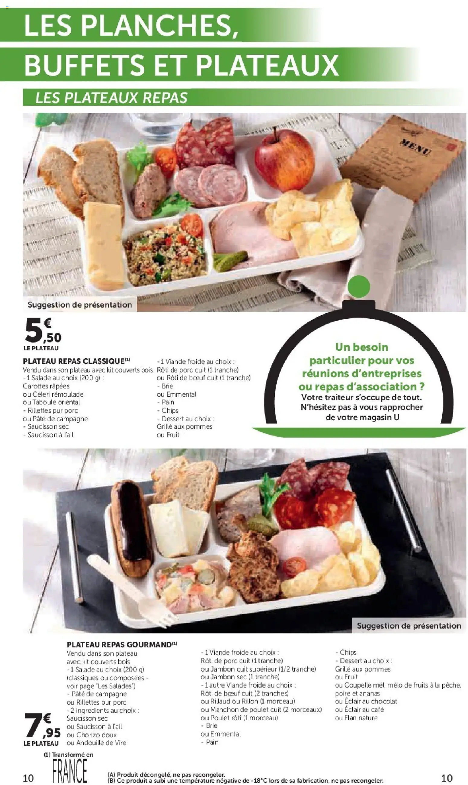 {H1} | Page: 10 | Produits: Chorizo, Jambon, Viande, Ananas