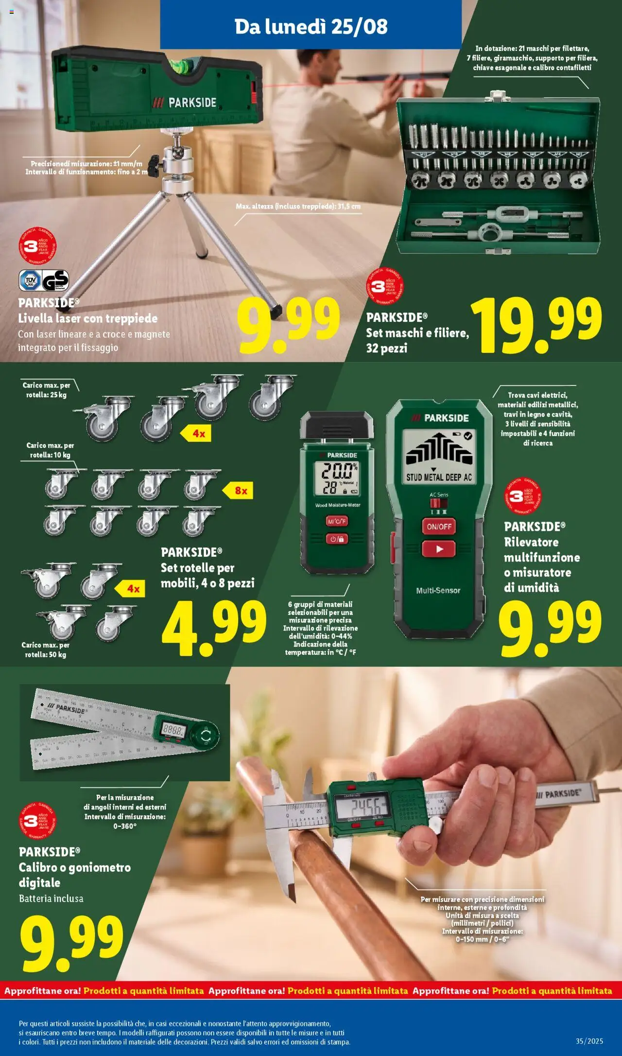Volantino Lidl del 25.08.2025 | Pagina: 31 | Prodotti: Batteria