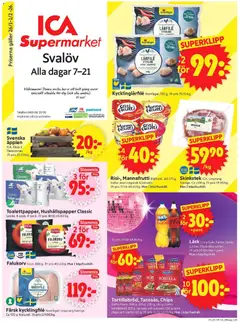 ICA Supermarket - Svalöv - Förhandsvisning av reklamblad från butik ICA Supermarket aktuell från 26.01.2026