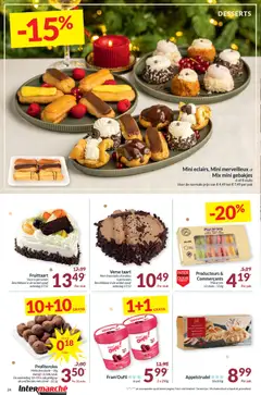 Intermarché folder week 52 - Voorbeeld van een folder van Intermarché, geldig van 26.12.2025 | Pagina: 24 | Producten: Taart, Crème, Pot, Chocolade