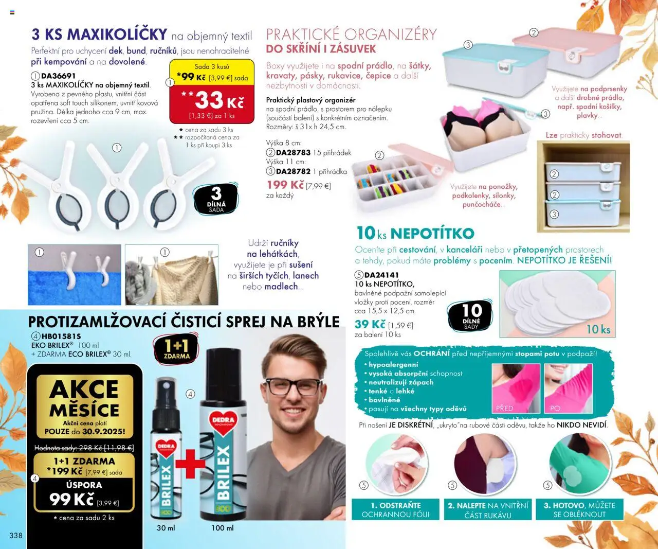 Dedra Katalog september 2025 │ platný od 01.09.2025 | Strana: 29 | Produkty: Organizér, Plavky