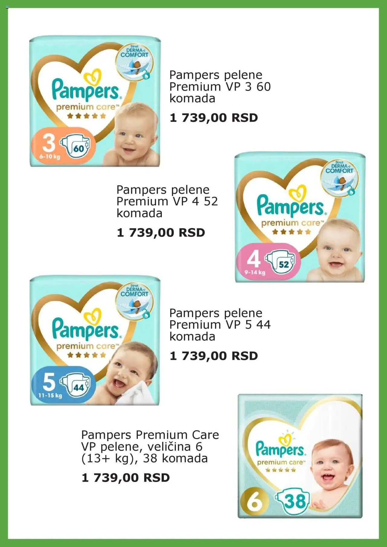 BENU katalog - važi od 01.08.2025 | Strana: 2 | Proizvode: Pampers, Pelene