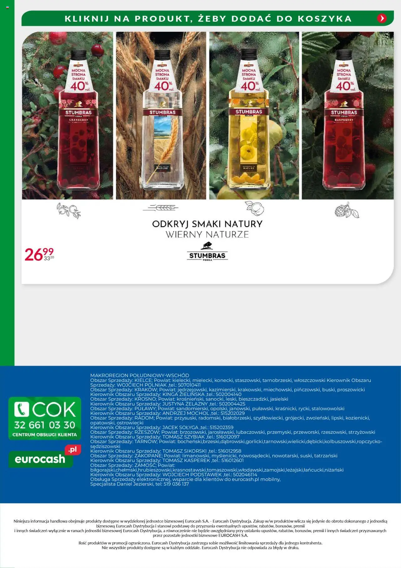 Eurocash Gazetka - Oferta Handlowa MR Południowy Wschód od 04.08.2025 | Strona: 39 | Produkty: Vodka