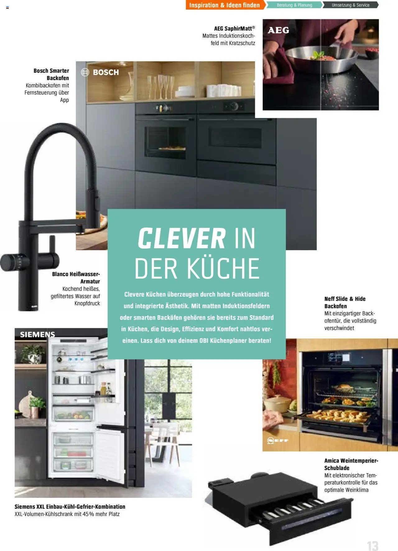 OBI - KüchenPlaner gültig ab 30.07.2025 | Seite: 13 | Produkte: Wasser