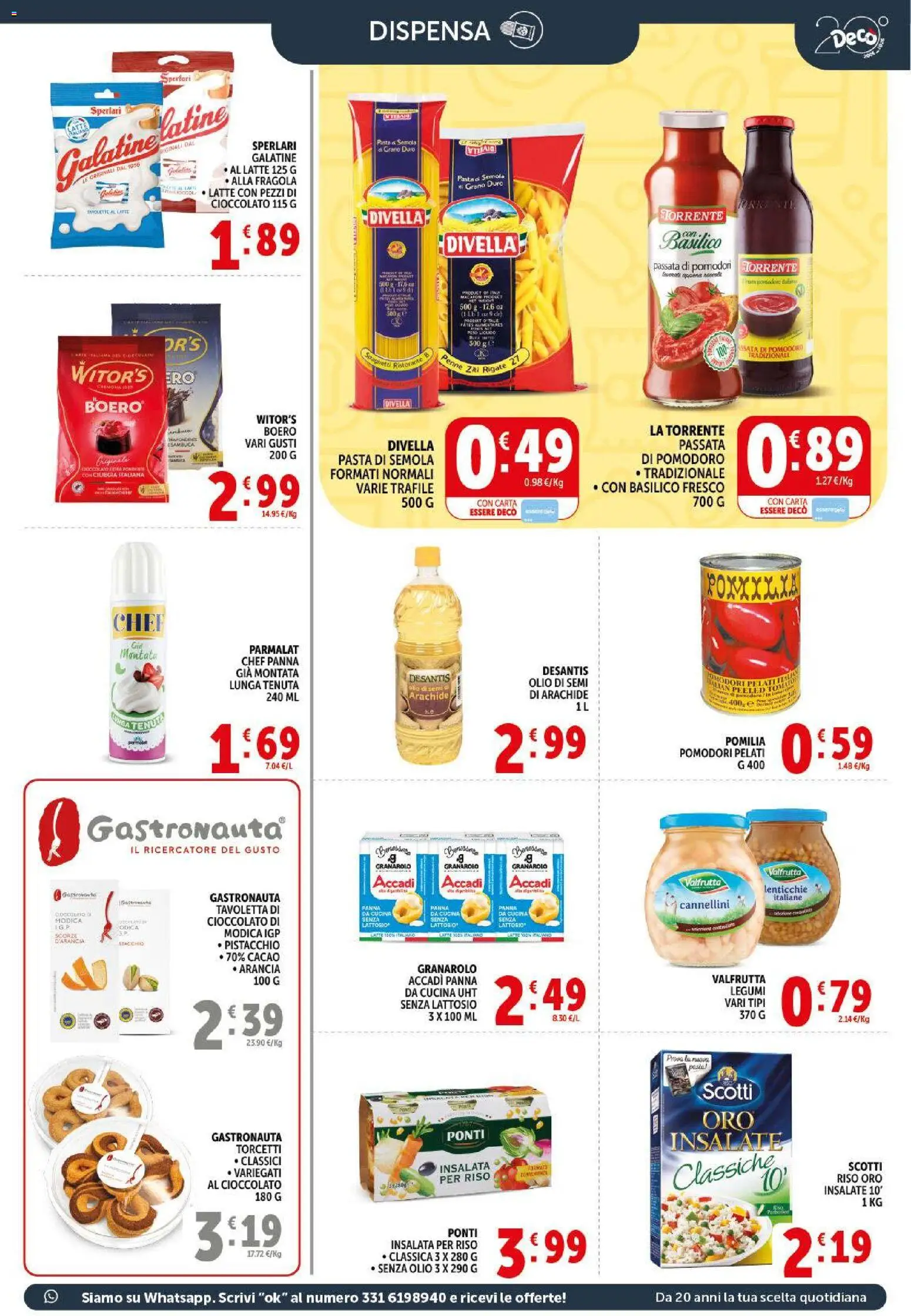 Volantino Decò del 13.04.2026 | Pagina: 13 | Prodotti: Riso, Olio, The, Penne