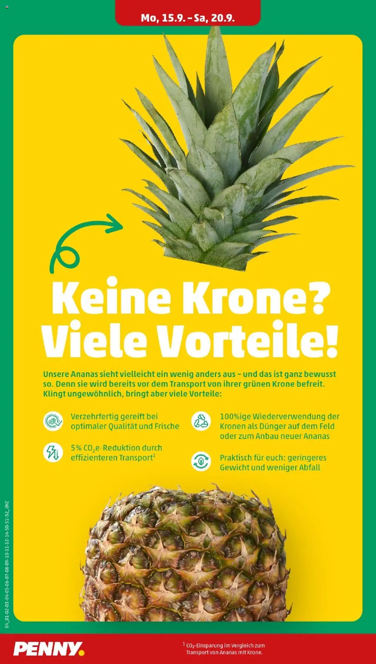 Penny - Sachsen-Anhalt – gültig ab 15.09.2025 | Seite: 4 | Produkte: Gewicht, Ananas