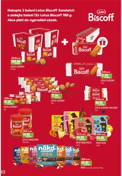 Ratio leták od 01.07.2025 | Strana: 16 | Produkty: Pomazánky, Cookies, Lotus Biscoff, Lotus