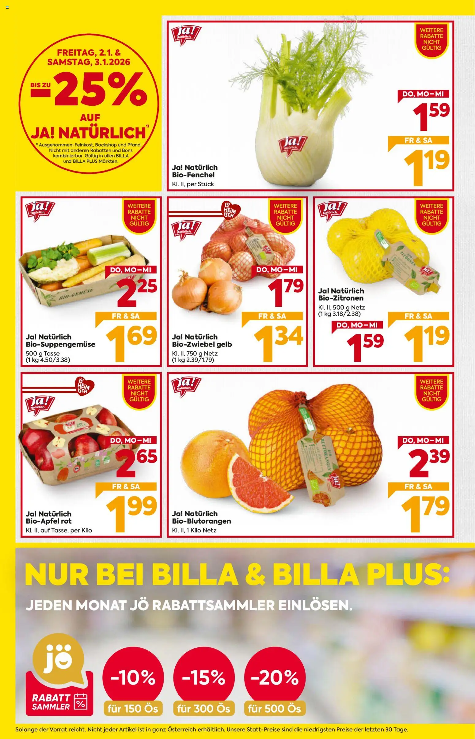 Billa Flugblatt - Niederösterreich gültig ab 02.01.2026 | Seite: 8