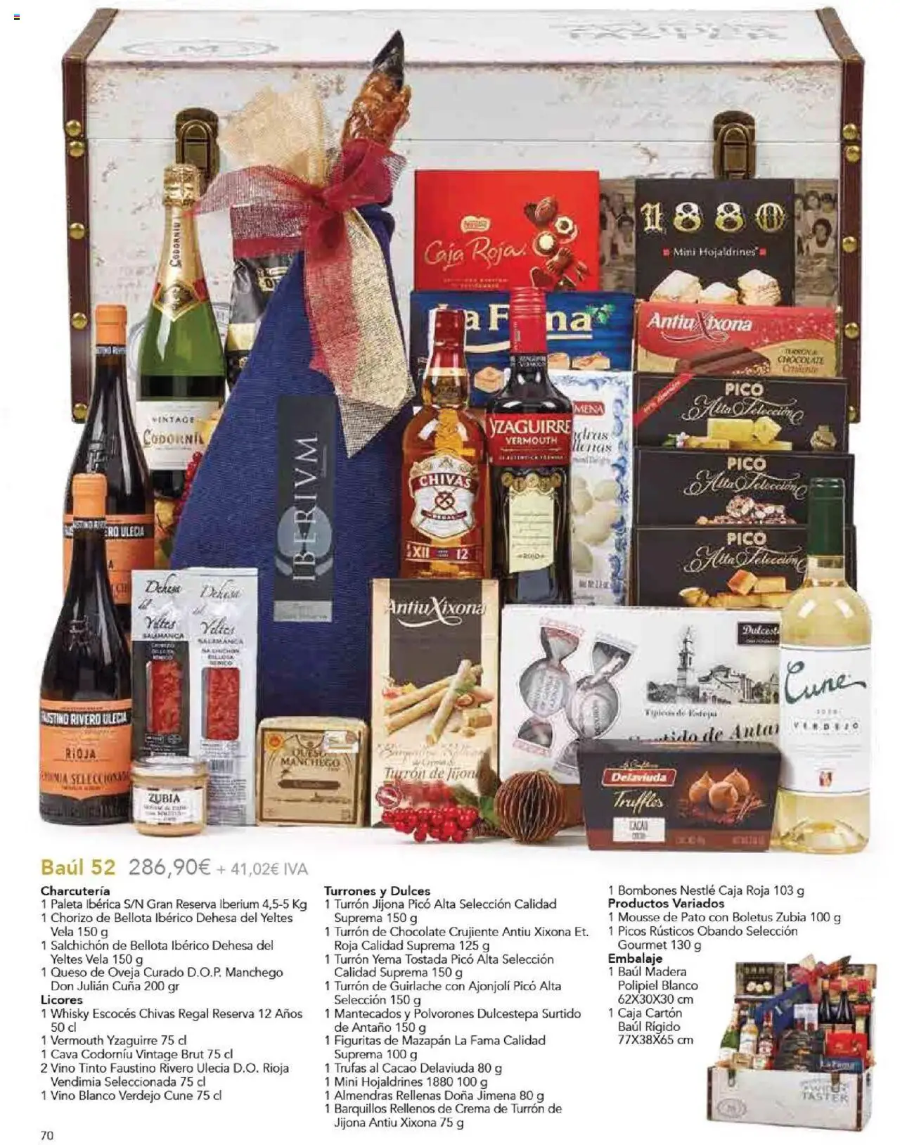 E.Leclerc Regalos de Navidad 2025 │ válido desde el 10.10.2025 | Página: 72 | Productos: Mousse, Queso, Vino, Cuna