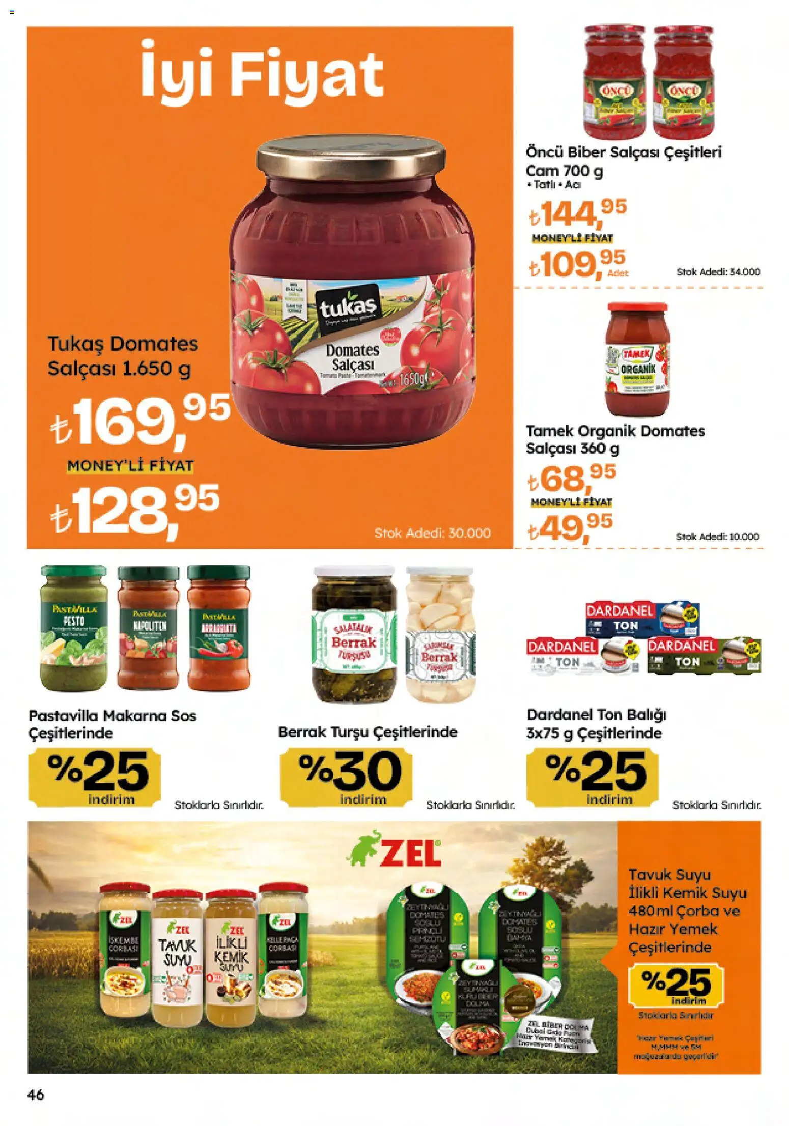 Migros Katalog - 5M Migroskop Dijital - 26.02.2026 tarihinden itibaren geçerlidir | Sayfa: 46 | Ürünler: Kemik suyu, Makarna, Biber, Hazır yemek