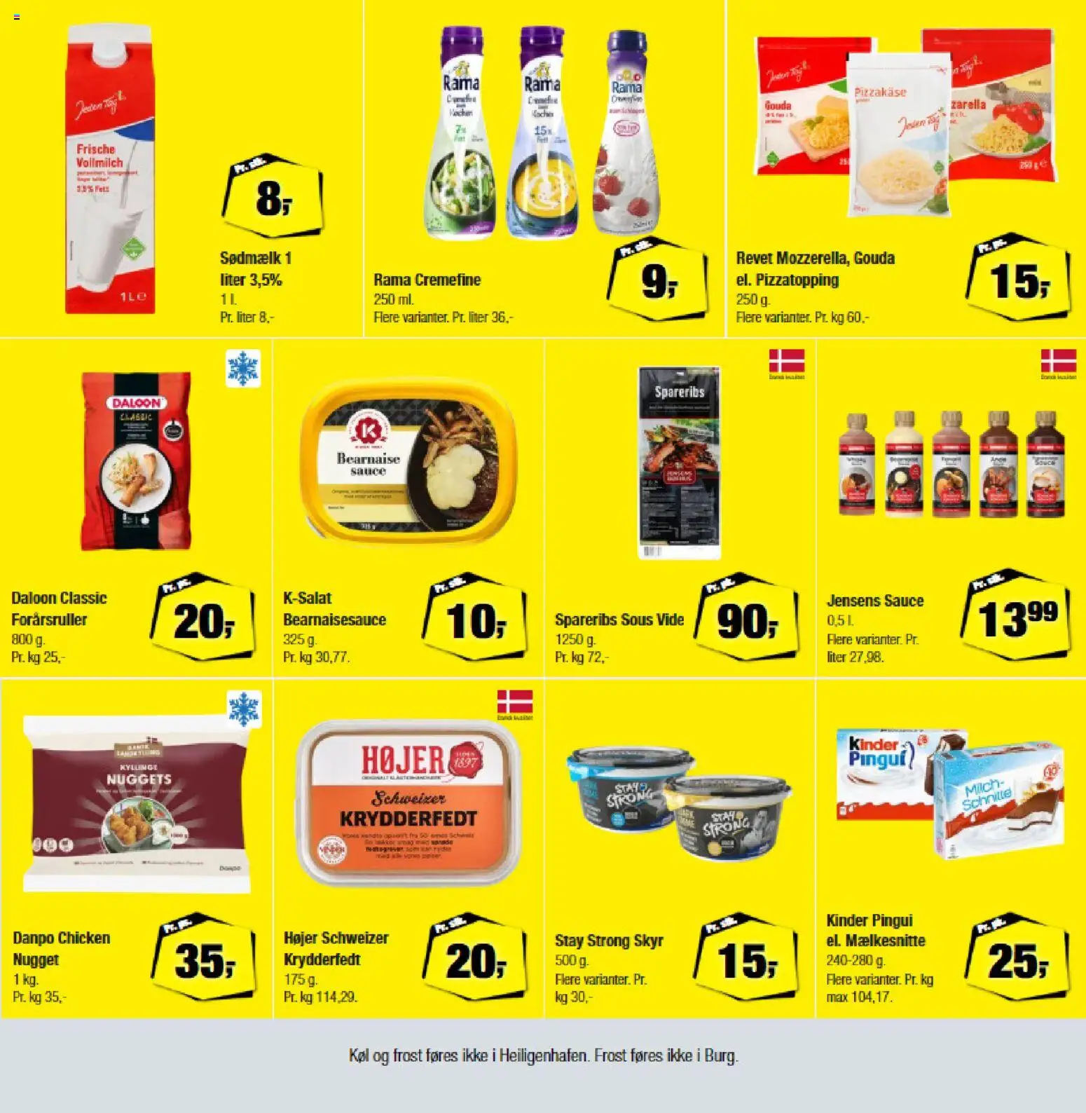 Calle tilbudsavis – gyldig fra 22.10.2025 | Side: 3 | Produkter: Skyr, Nuggets, Spareribs