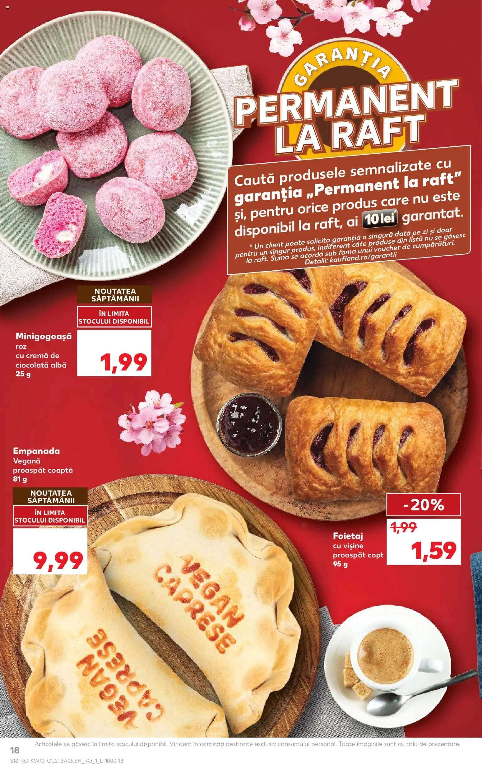Kaufland RO akciós ujság - amely érvényes a következő dátumtól: 04.03.2026 | Oldal: 18 | Termékek: Vegán