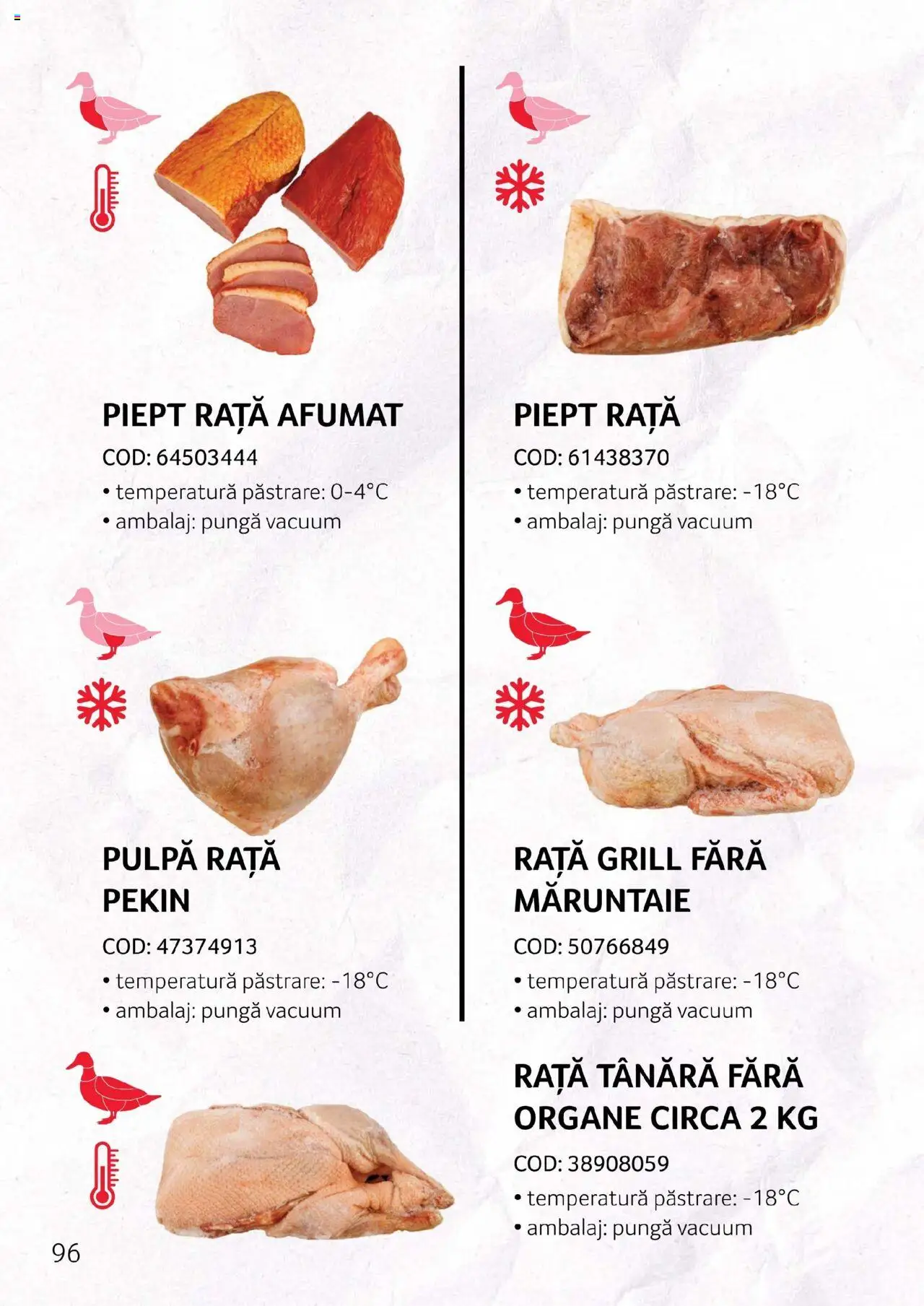 Catalog Selgros - Carne – valabil de la 27.04.2023 | Pagină: 96 | Produse: Pungă, Grill, Lait de coco, Rață