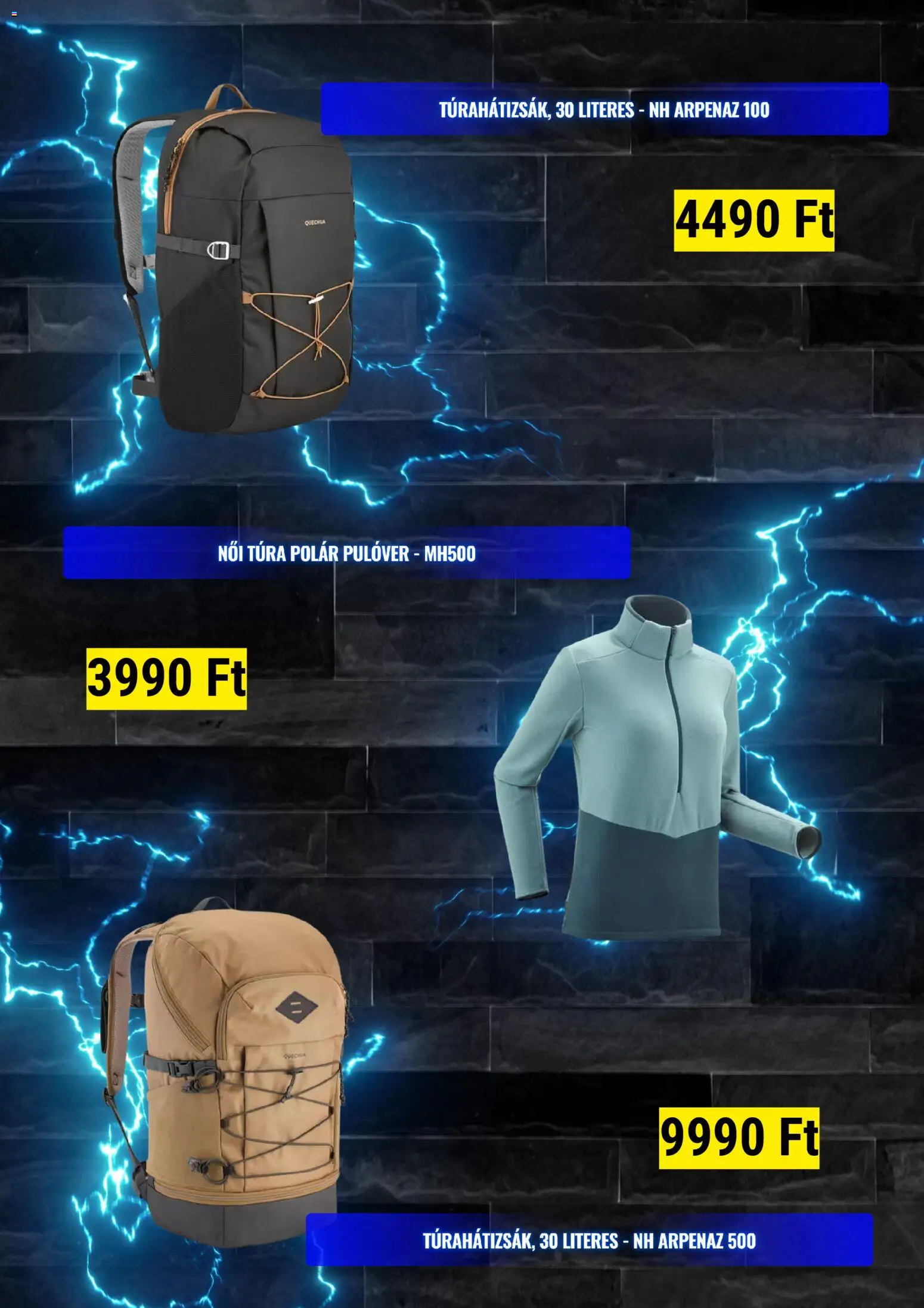 Decathlon akciós ujság - amely érvényes a következő dátumtól: 01.03.2026 | Oldal: 2 | Termékek: Pulóver