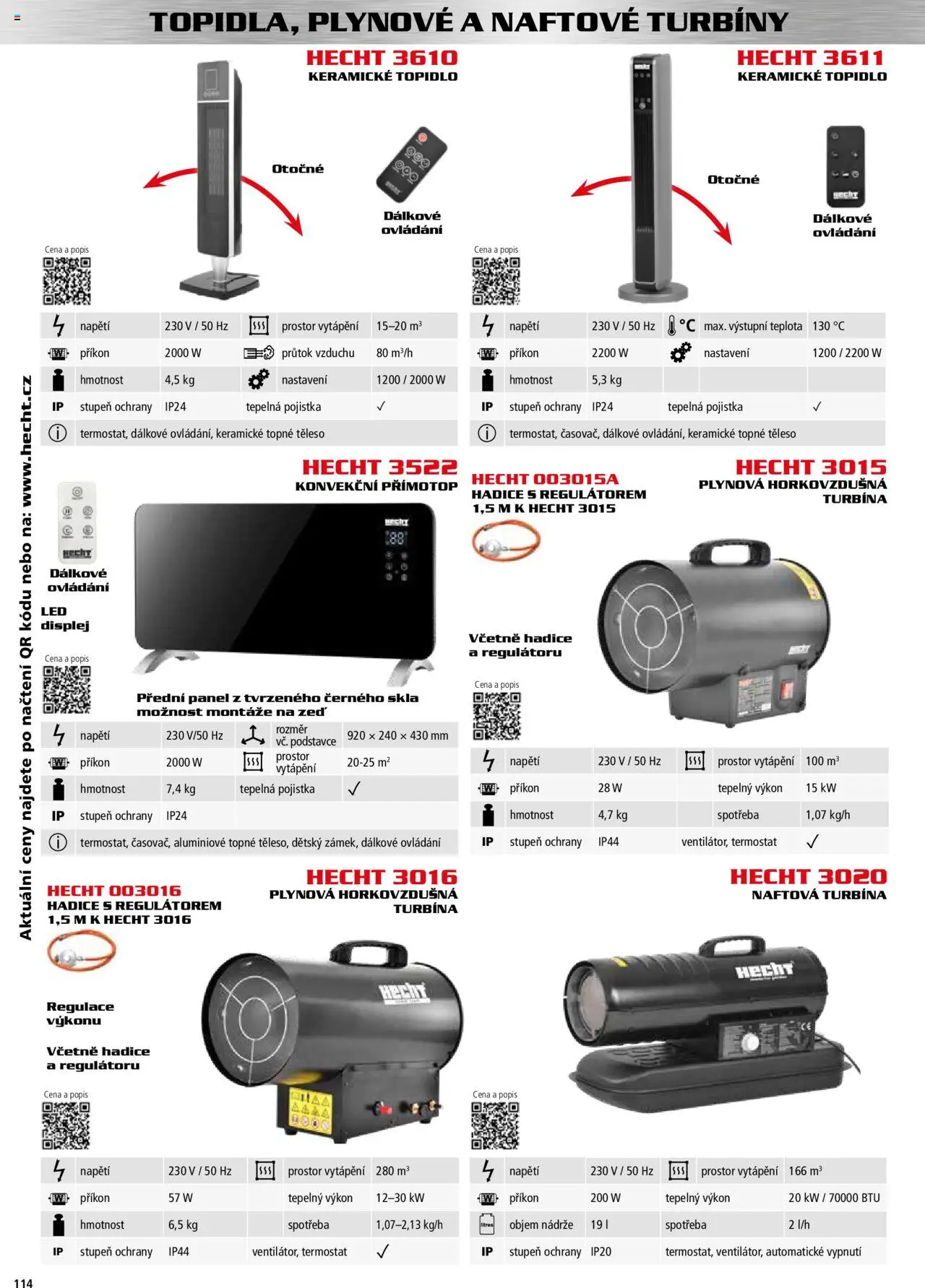 Hecht katalog - Podzim - zima 2025 od 01.09.2025 | Strana: 114 | Produkty: Hecht, Hadice