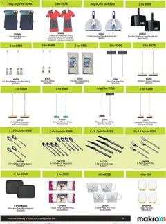 Makro specials catalogue – valid from 28.01.2026 | Page: 13 | Products: Tray, Apron, Table, Mop