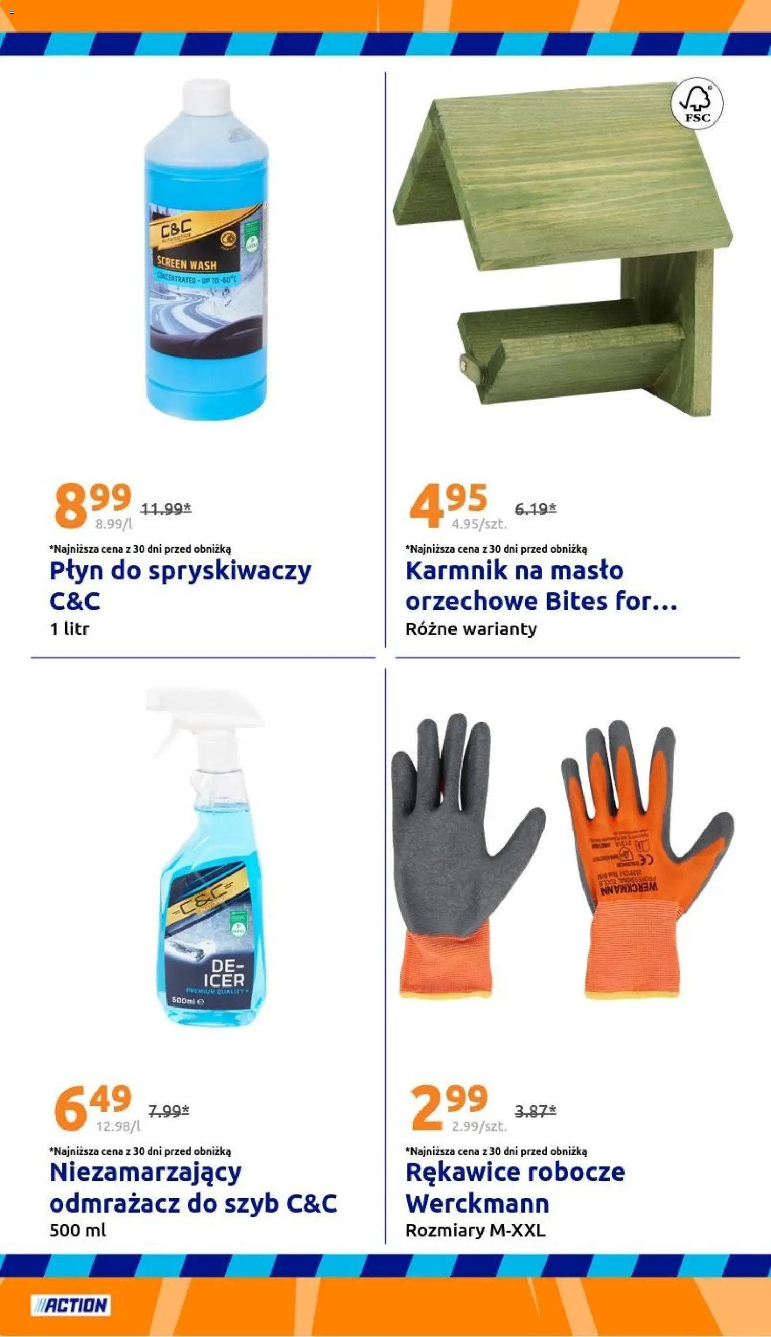 Action Gazetka od 31.12.2025 | Strona: 20 | Produkty: Masło orzechowe, Płyn do spryskiwaczy, Masło