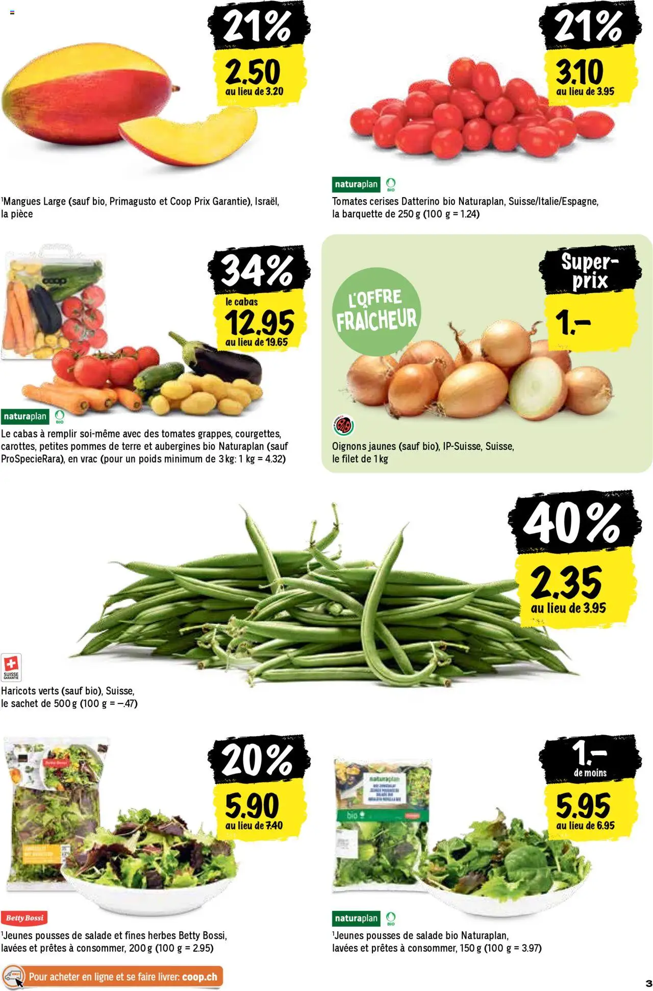 Coop - Les actions de la semaine ab 28.08.2025 | Seite: 3 | Produkte: Mango