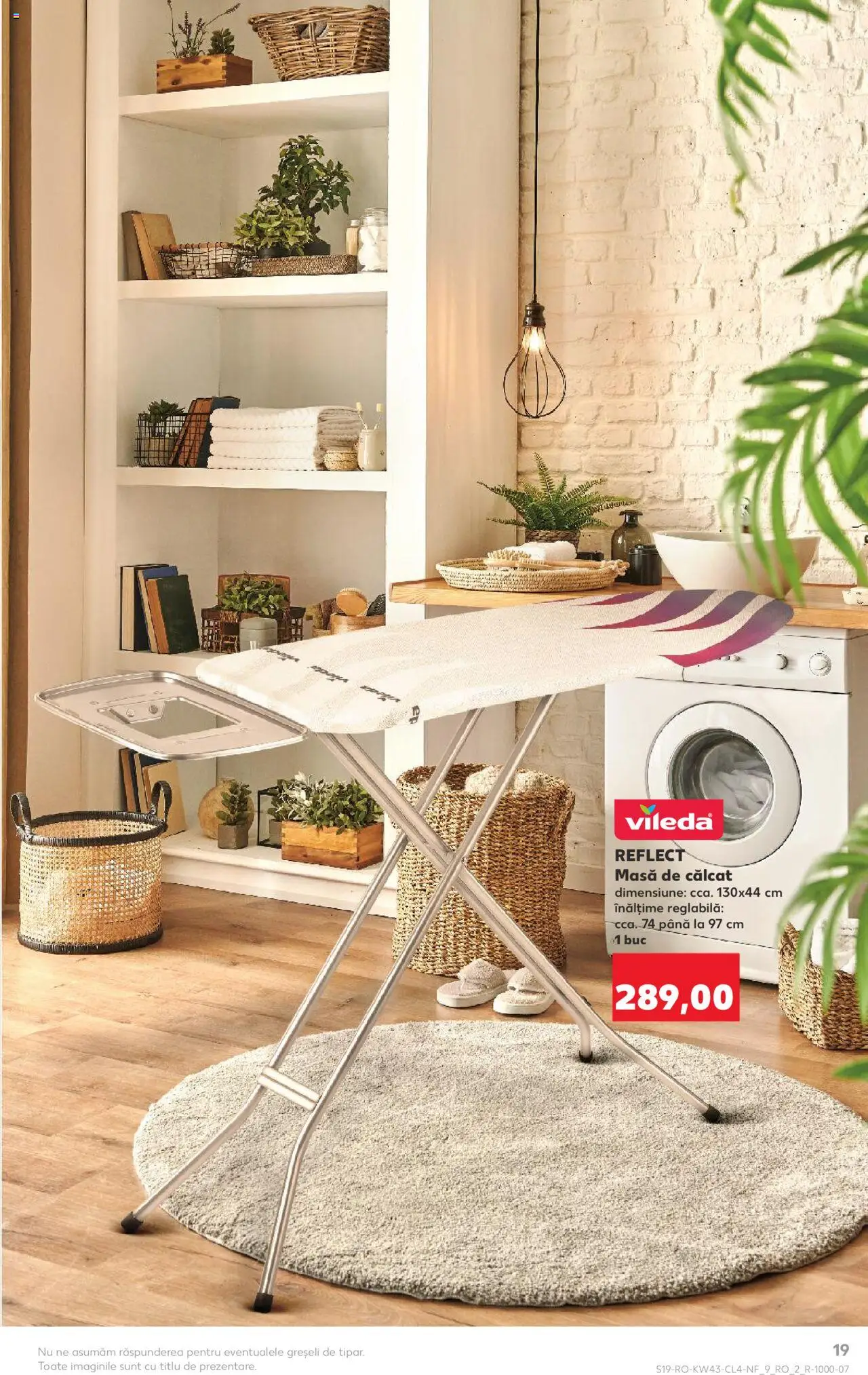 Noul catalog Kaufland – valabil de la 22.10.2025 | Pagină: 19 | Produse: Masă, Masă de călcat