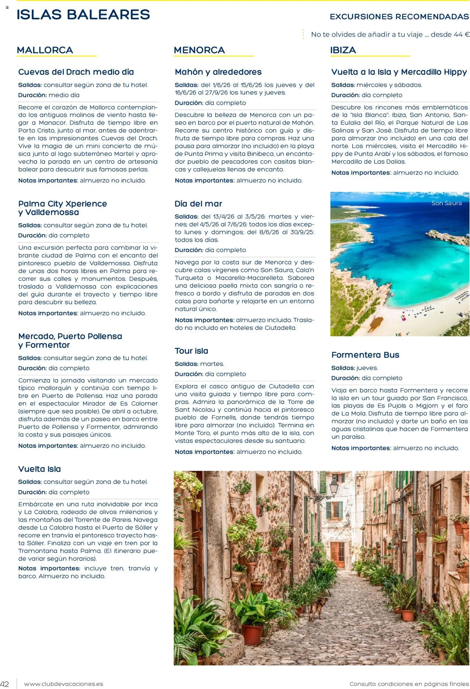 Viajes El Corte Inglés Club de Vacaciones │ válido desde el 01.02.2026 | Página: 42 | Productos: Té, Baño