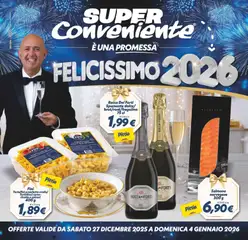 Anteprima del volantino Volantino SuperConveniente	 valido a partire dal 27.12.2025