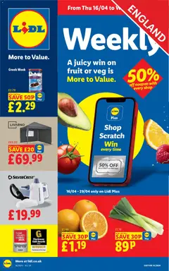 Preview of Lidl - Weekly valid from 16.04.2026